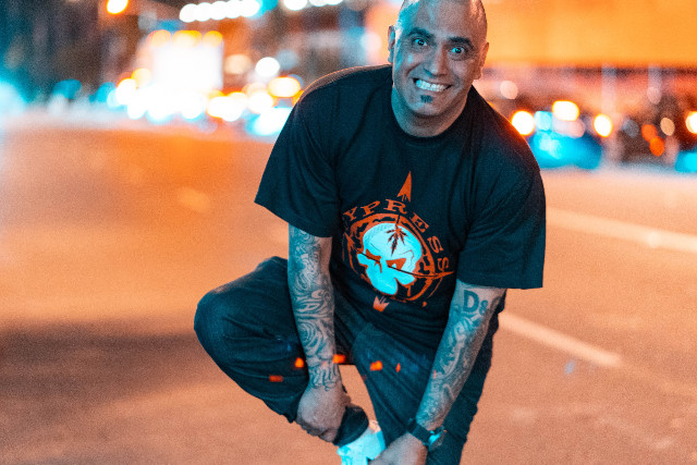 ComedyFest LA 2024 Headliner: GEORGE PEREZ is a comedian performing on stage at a comedy festival in Bellflower, CA.